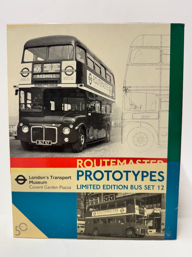 Routemaster Prototypes bussen set, Ophalen of Verzenden, Zo goed als nieuw, Bus of Vrachtwagen