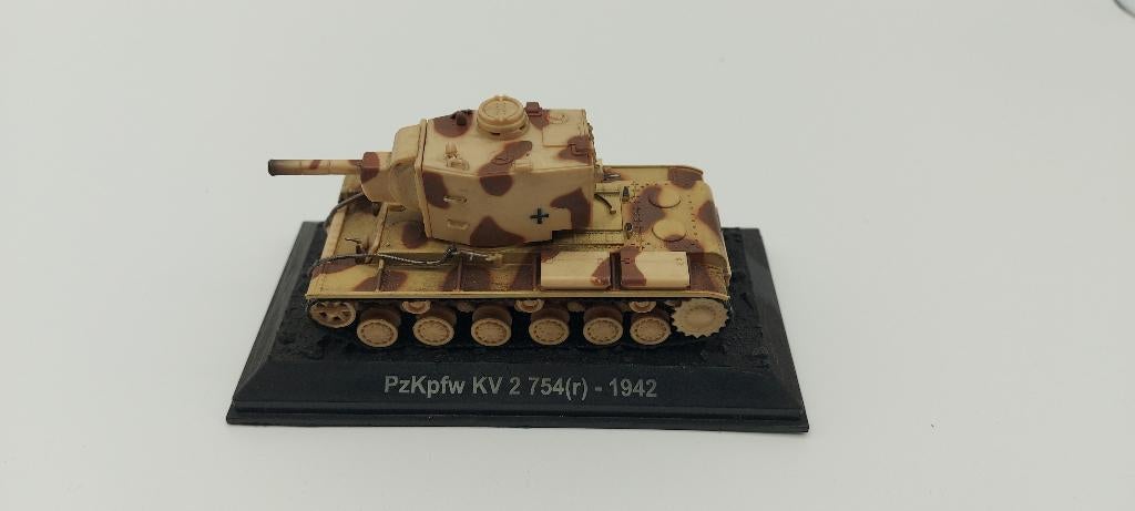Deagostini schaalmodel KV 2 duits, Italeri, Verzenden, Nieuw, Tank