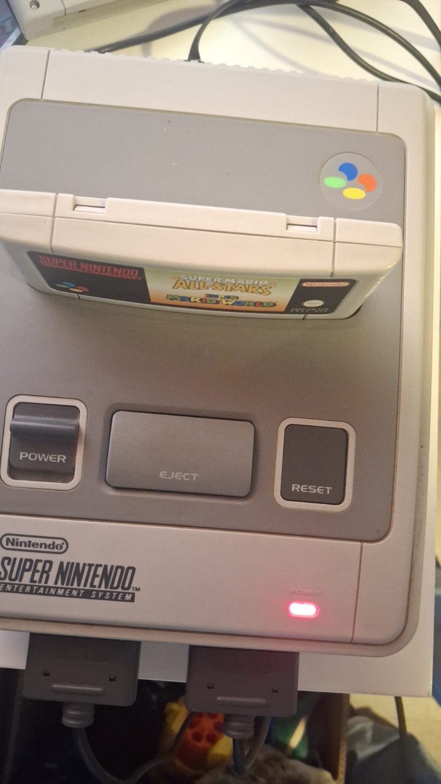 Super Nintendo compleet met 3 spellen en 2 controllers, Ophalen of Verzenden, Gebruikt, Met 2 controllers, Met games