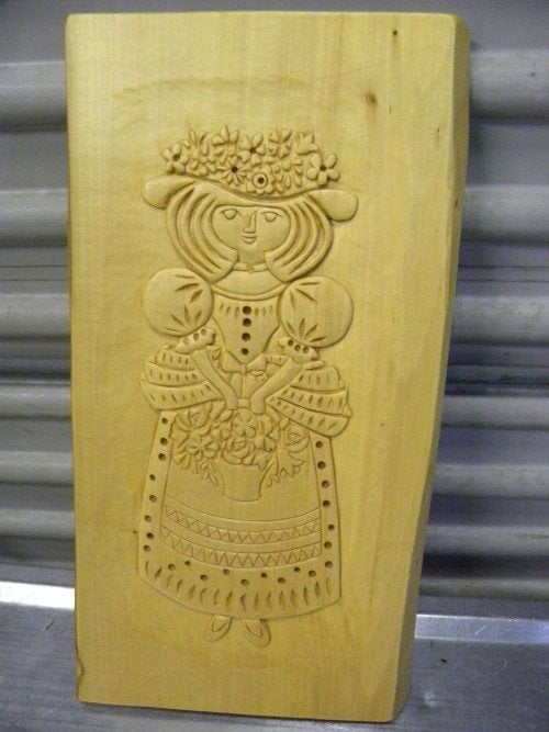 houten sierbord met dame, Ophalen of Verzenden, 'T Olde Gre-j, Info@toldegrej.nl, Endepoelstraat 20f Didam