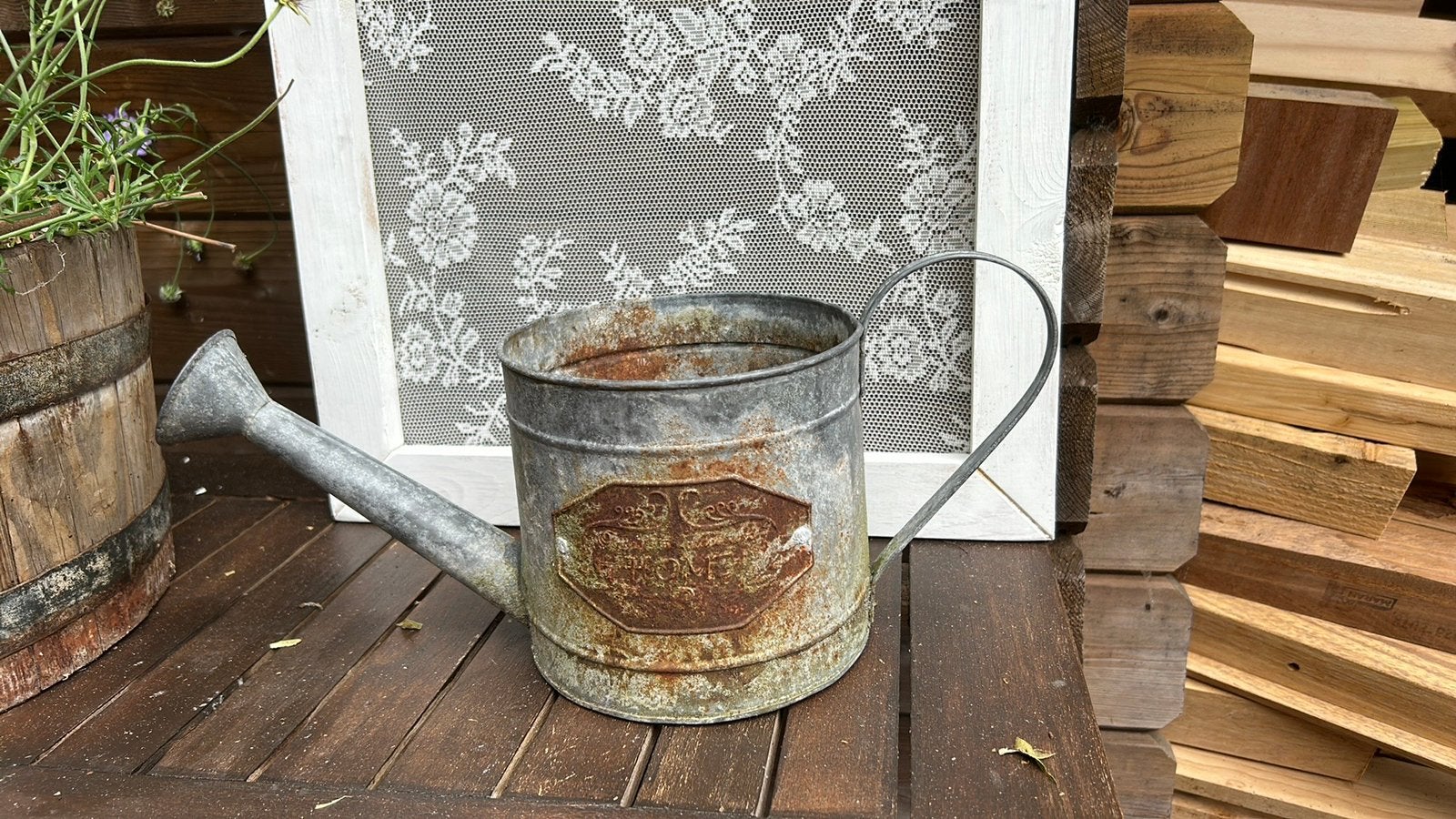 Kleine Zinken gieter voor decoratie, Ophalen of Verzenden, Zo goed als nieuw