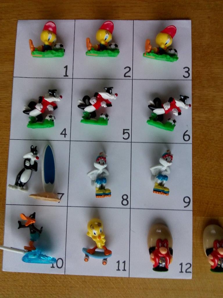 Blad 7 Looney  Tunes, Verzamelen, Ophalen of Verzenden, Gebruikt, Overige typen