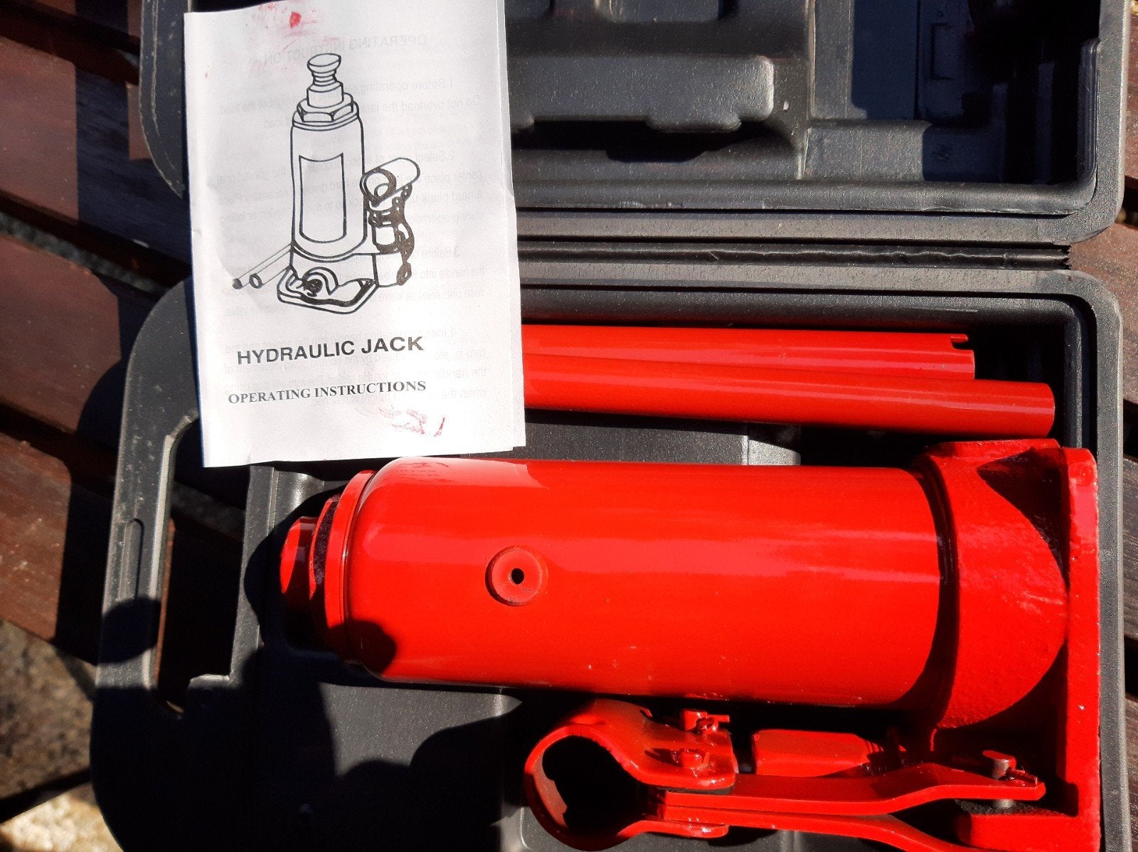 Wisvo hydraulische pot krik max gewicht3000 kilo, Ophalen, Nieuw, Hydraulisch, Potkrik