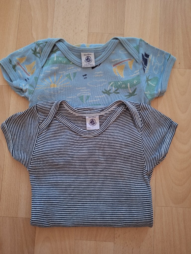 Petit Bateau rompers maat 98, Nacht- of Onderkleding, Gebruikt, Ophalen of Verzenden, Petit Bateau