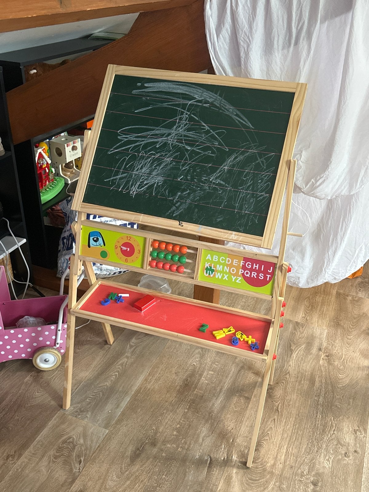 School en white board, Ophalen