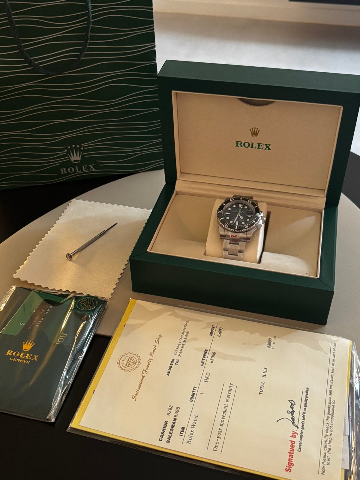 Rolex Submariner 40mm 16610, Ophalen of Verzenden, Zo goed als nieuw, IOS