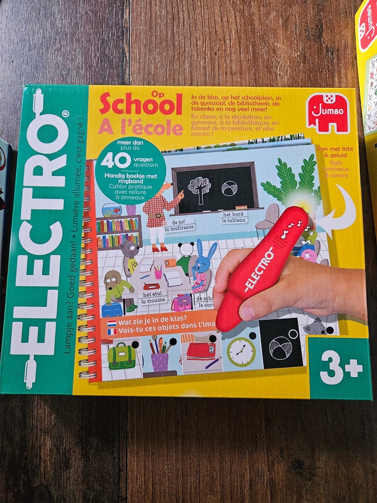 Jumbo Electro School: Leerzaam Spel met  Geluid, Ophalen of Verzenden, Zo goed als nieuw, Taal en Lezen, Met geluid