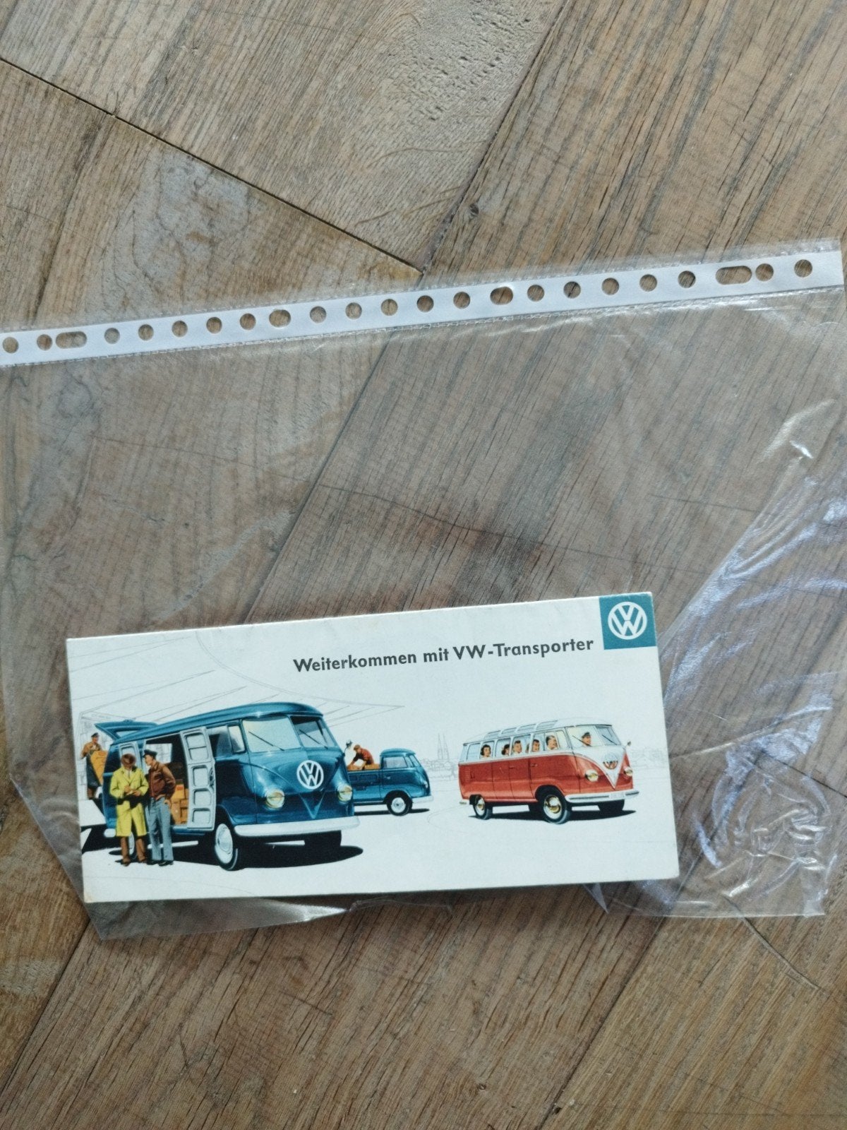 VW Transporter brochure 1955 Duits 16 pagina's, Volkswagen, Ophalen of Verzenden, Zo goed als nieuw, Volkswagen