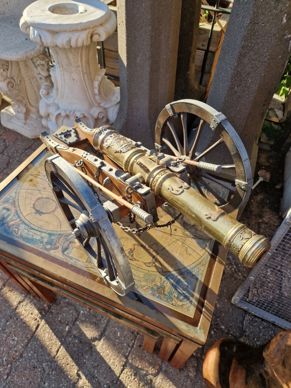 Replica Louis XVI-kanon op schaal – zeer fraai gedetailleerd, Ophalen of Verzenden, Landmacht