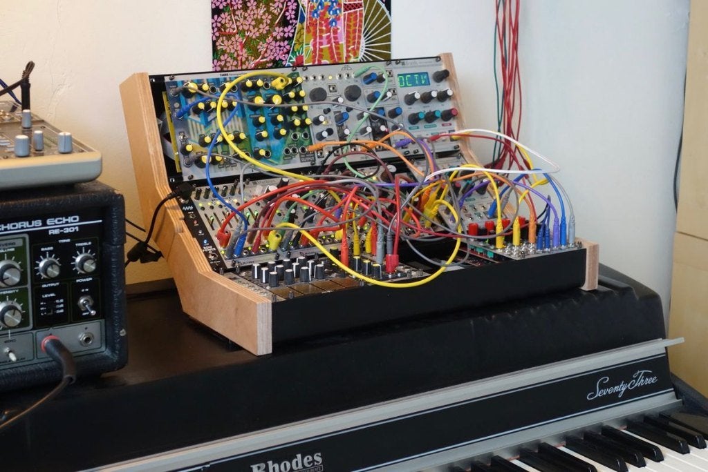 Eurorack case incl flightcas, 4ms row power, Frap Tools plus, Ophalen, Zo goed als nieuw, Overige merken