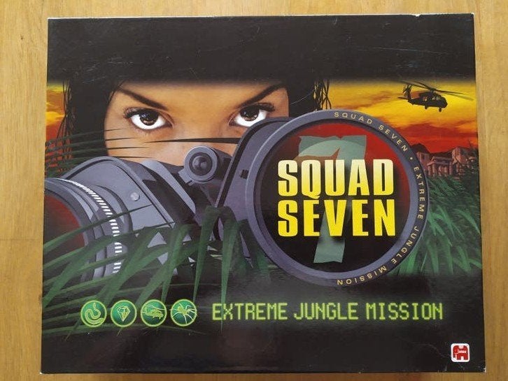 Squad Seven: Extreme Jungle Mission Bordspel met CD, Drie of vier spelers, Ophalen of Verzenden, Gebruikt, Jumbo