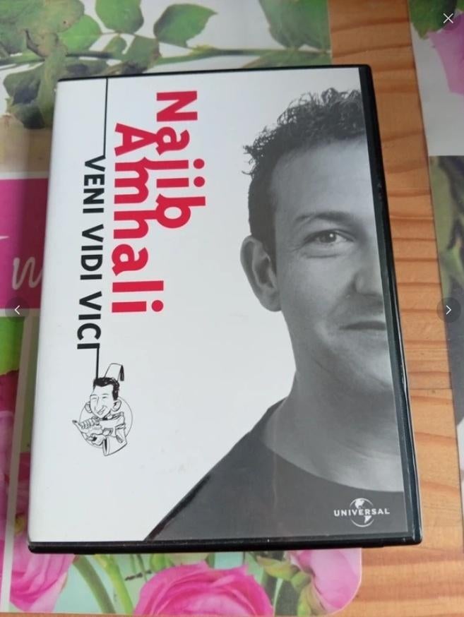 Dvd Najib Amhali veni vidi vici, Alle leeftijden, Ophalen of Verzenden, Zo goed als nieuw, Stand-up of Theatershow
