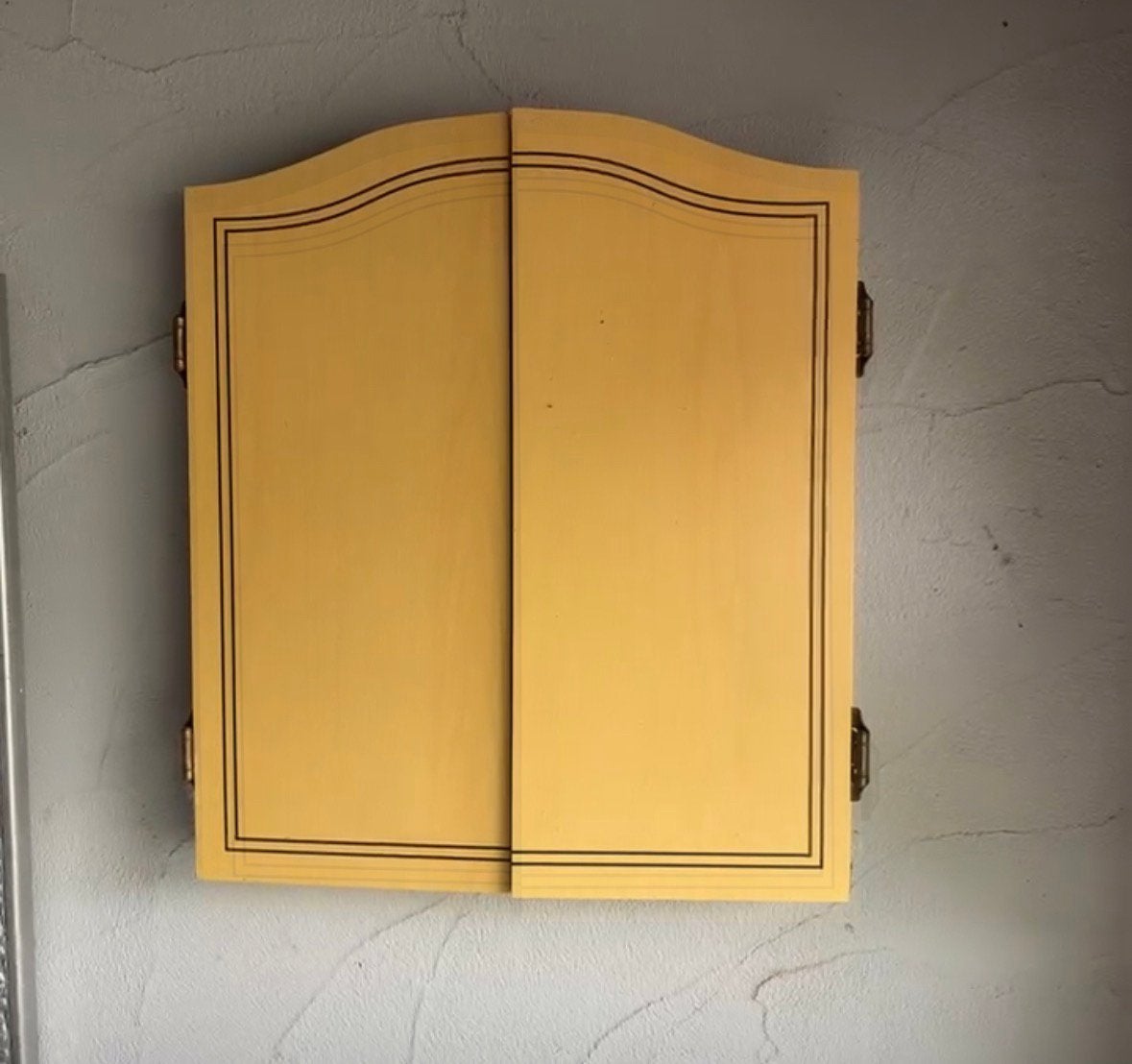 Dart bord in kast, Ophalen, Zo goed als nieuw
