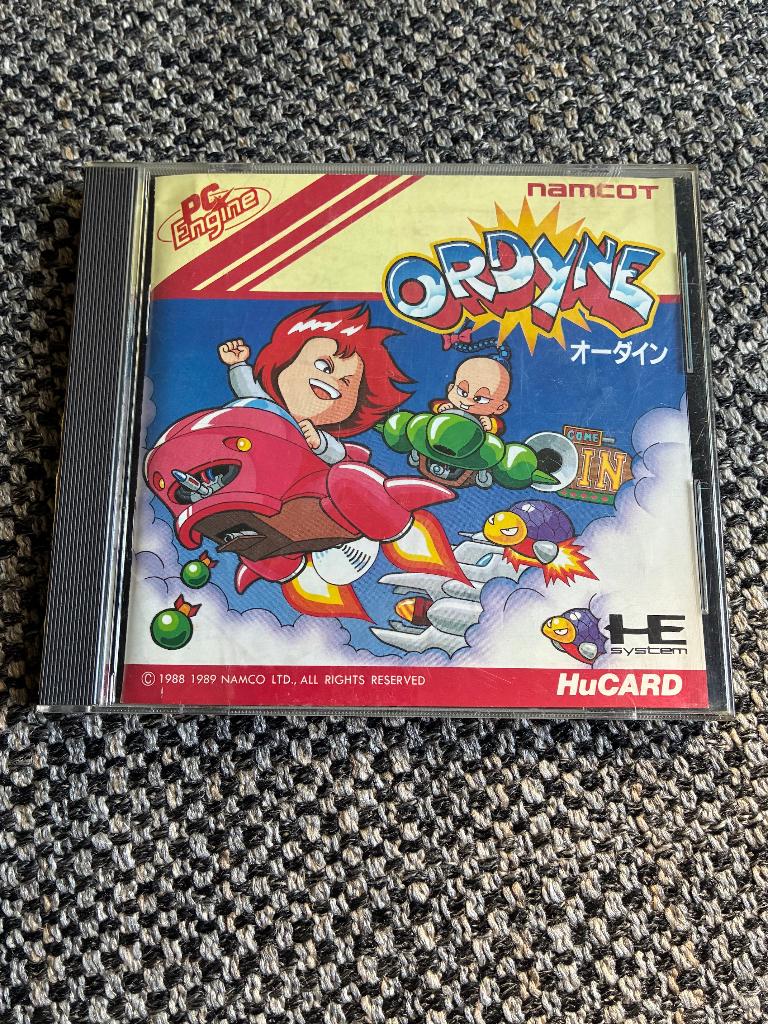 Ordyne - Pc Engine - CIB, Spelcomputers en Games, Games | Overige, Shooter, 1 speler, Ophalen of Verzenden, Zo goed als nieuw