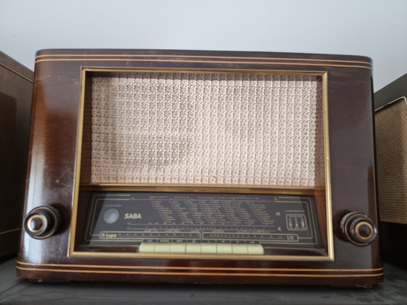 Saba Meersburg W2 buizenradio, Ophalen