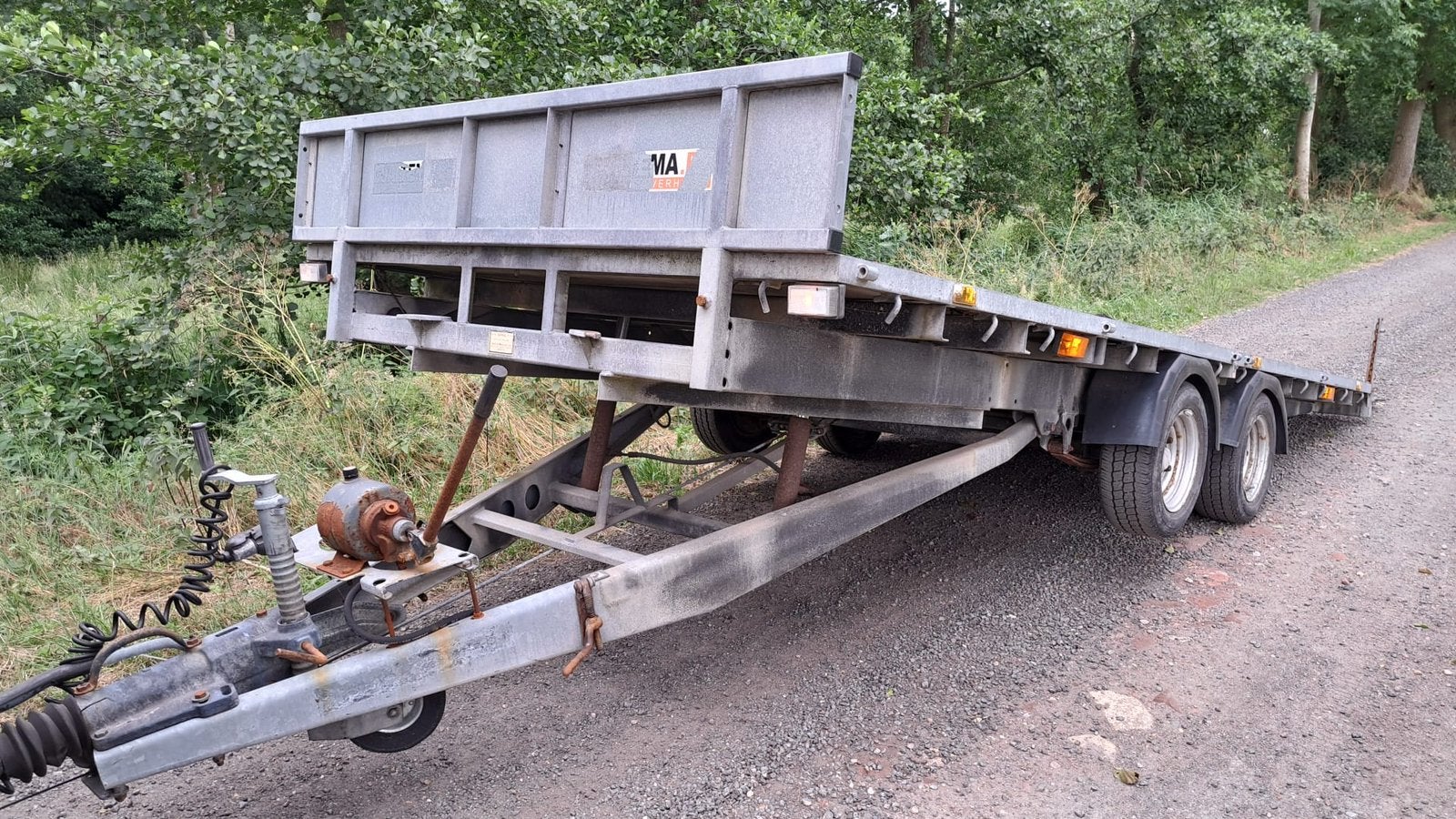 Ifor Williams kantelbare machinetransporter !!, Ophalen of Verzenden