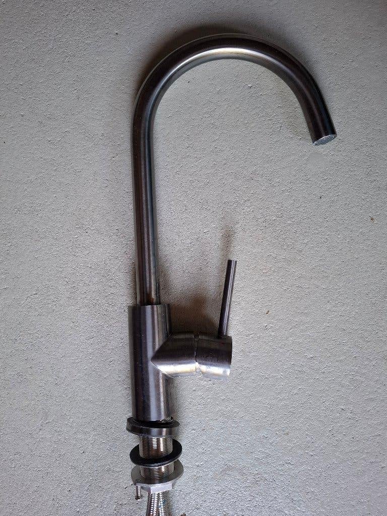 keuken mengkraan Gun metal., Huis en Inrichting, Ophalen, Overige typen, Zo goed als nieuw, Zwart