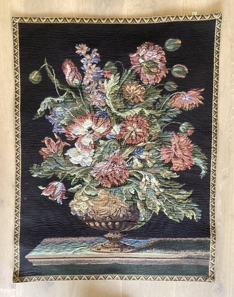 Een Gobelin/ jaquard weefsel naar een olieverfschilderij, Ophalen of Verzenden