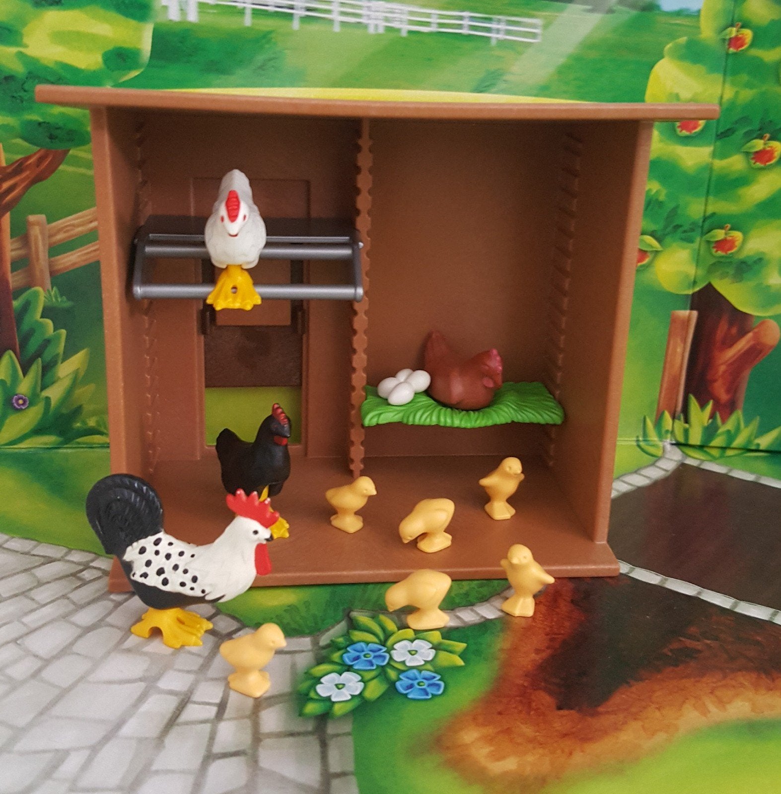 Playmobil Setje 6207 Kippenhok, Ophalen of Verzenden, Zo goed als nieuw