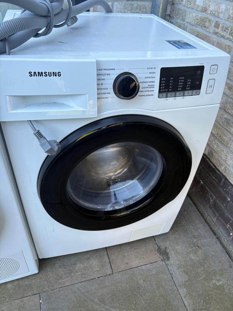 Samsung eco bubble, Witgoed en Apparatuur, 6 tot 8 kg, Ophalen, 1200 tot 1600 toeren, 85 tot 90 cm
