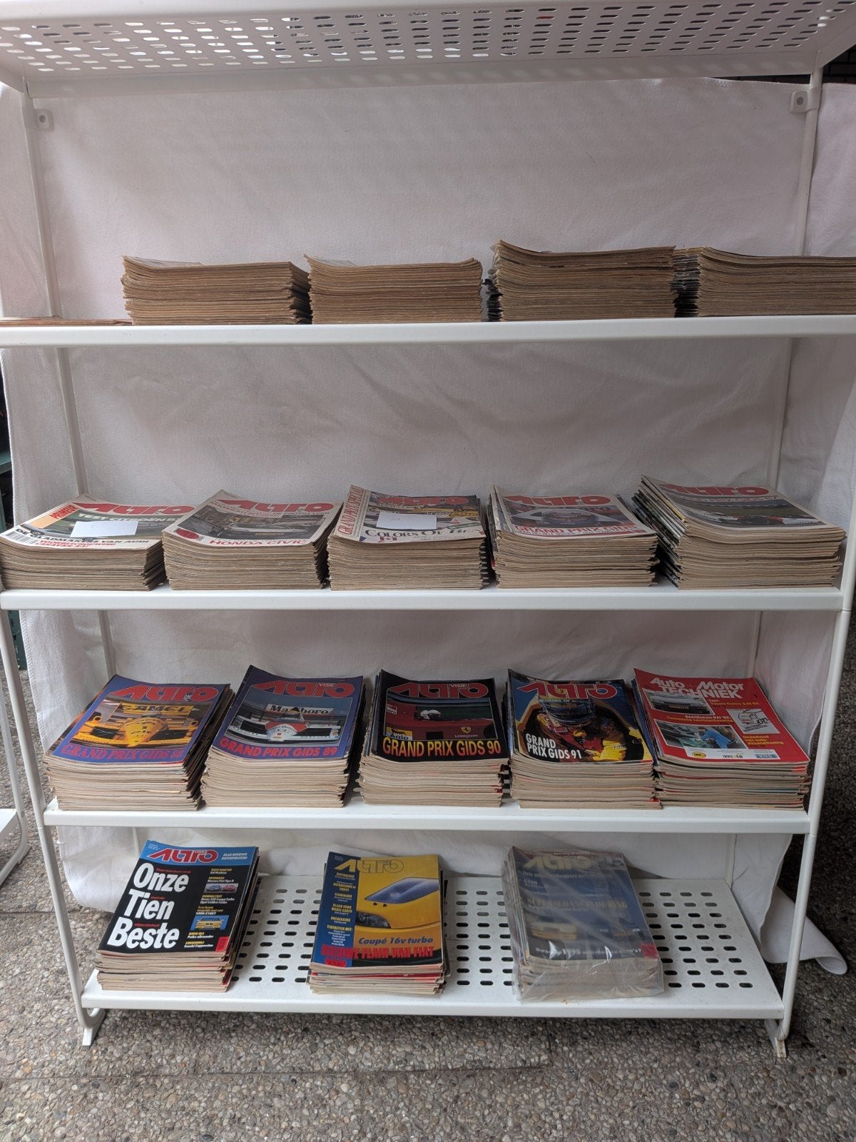 Grote Autovisie Verzameling 1978–1995 + Grand Prix Specials, Boeken, Ophalen of Verzenden, Gelezen, Overige typen