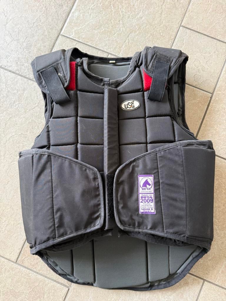 USG Bodyprotector. Paardrij rugprotector. Adult Medium, Dieren en Toebehoren, Ophalen of Verzenden, Overige soorten