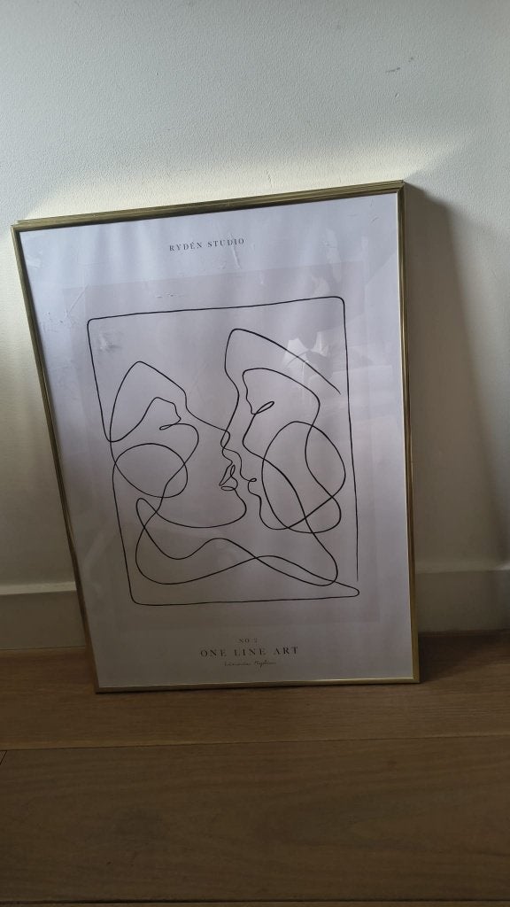 Gouden fotolijst, Ophalen, Gebruikt, Fotolijst, Goud