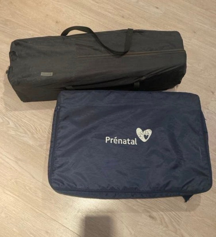 Prenatal campingbedje inclusief matras, Kinderen en Baby's, Babywiegjes en Ledikanten, Ophalen of Verzenden, Gebruikt, Reisbedje