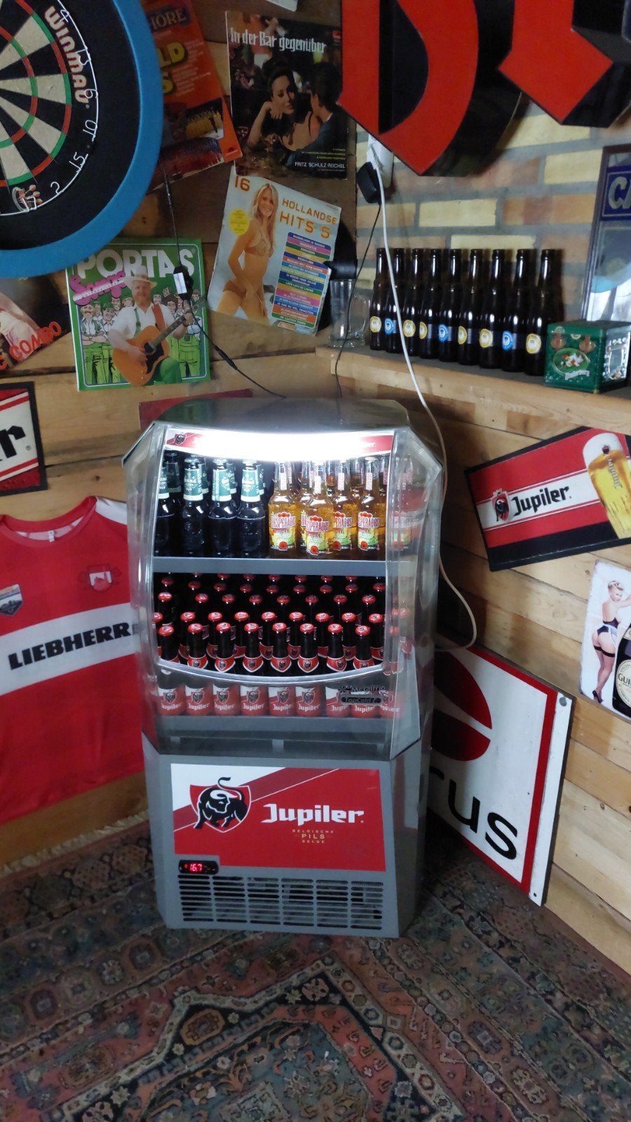 Jupiler koelkast, Ophalen, Zo goed als nieuw, Zonder vriesvak