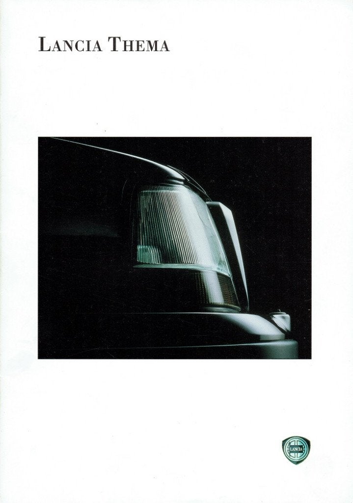 Folder Lancia Thema (ca.1993), Verzenden, Gelezen, Overige merken
