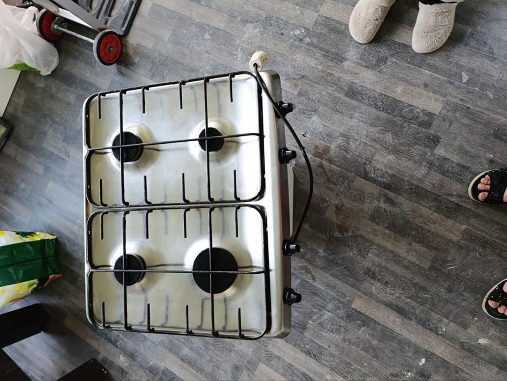 Gas stove, Ophalen, Minder dan 85 cm, 4 kookzones, Gas