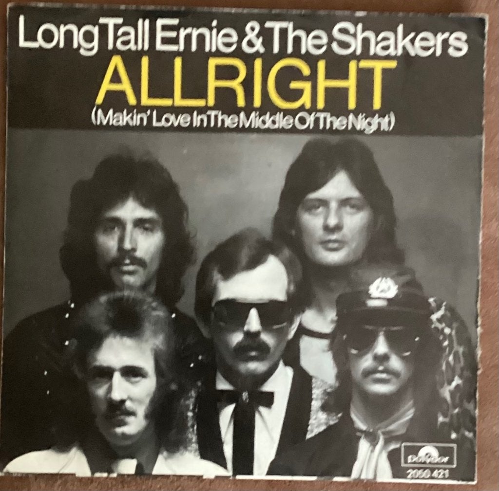 Long tall Ernie & The Shakers - Allright, Gebruikt, 7 inch, Ophalen of Verzenden, Pop