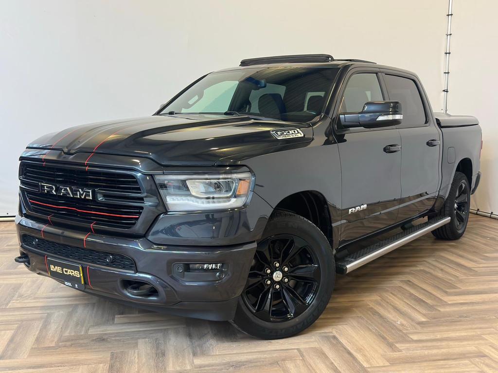 Dodge Ram 1500 5.7 V8 4x4 Crew Cab Big Horn|LPG|PANO|SPORTUI, Auto's, Dodge, Gebruikt, 5654 cc, Bedrijf, Vierwielaandrijving