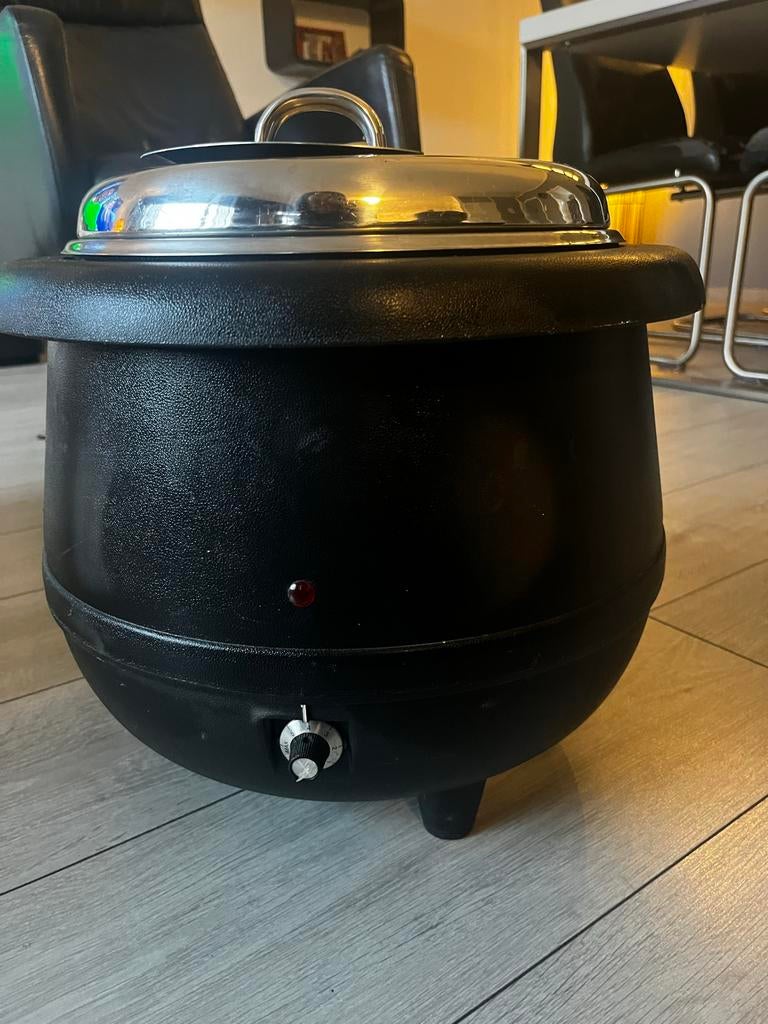 Elektrische soepketel / soepwarmer, Ophalen, Gebruikt