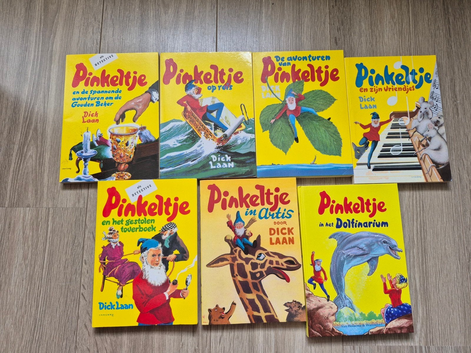 Pinkeltje Boeken Collectie - Dick Laan (7 delen), Boeken, Ophalen of Verzenden, Gelezen, Dick Laan, Fictie algemeen