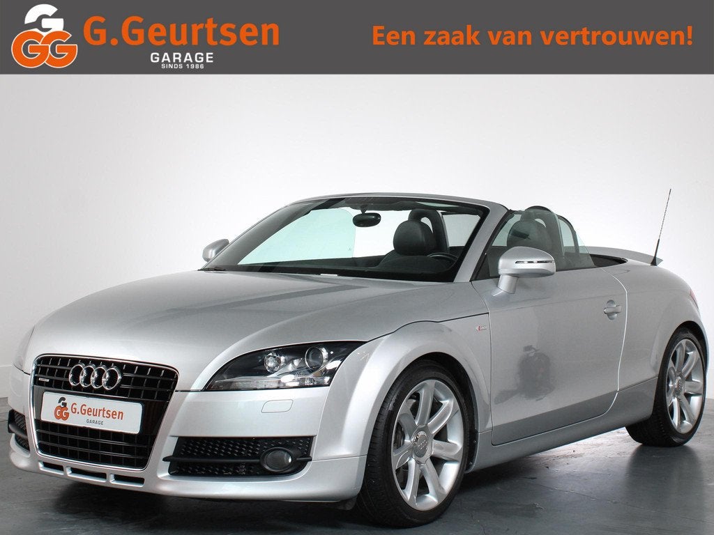 Audi TT Roadster 3.2 V6 quattro S-Line NL Auto Dealer onderh, Auto's, Audi, Automaat, TT, Gebruikt, Zwart
