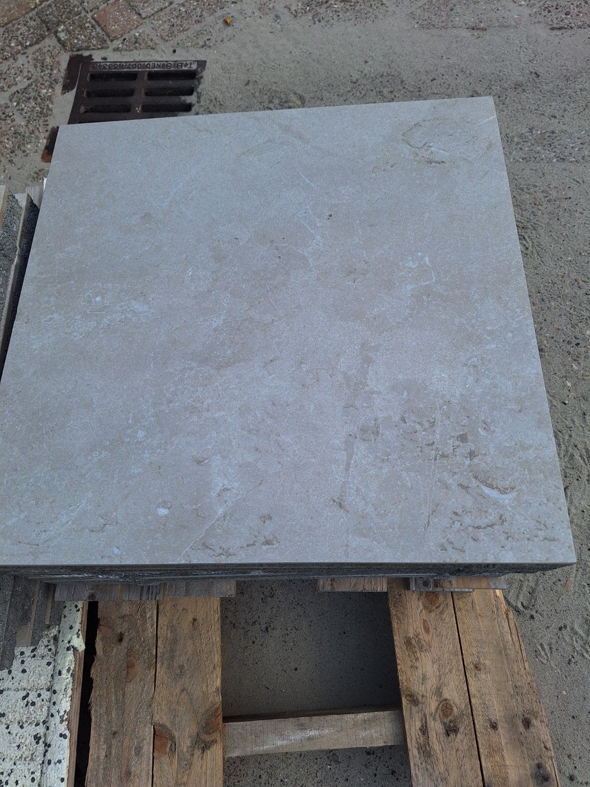 6x GeoCeramica 60x60x4 Baltico, Ophalen, Keramiek, Nieuw, Minder dan 5 m²