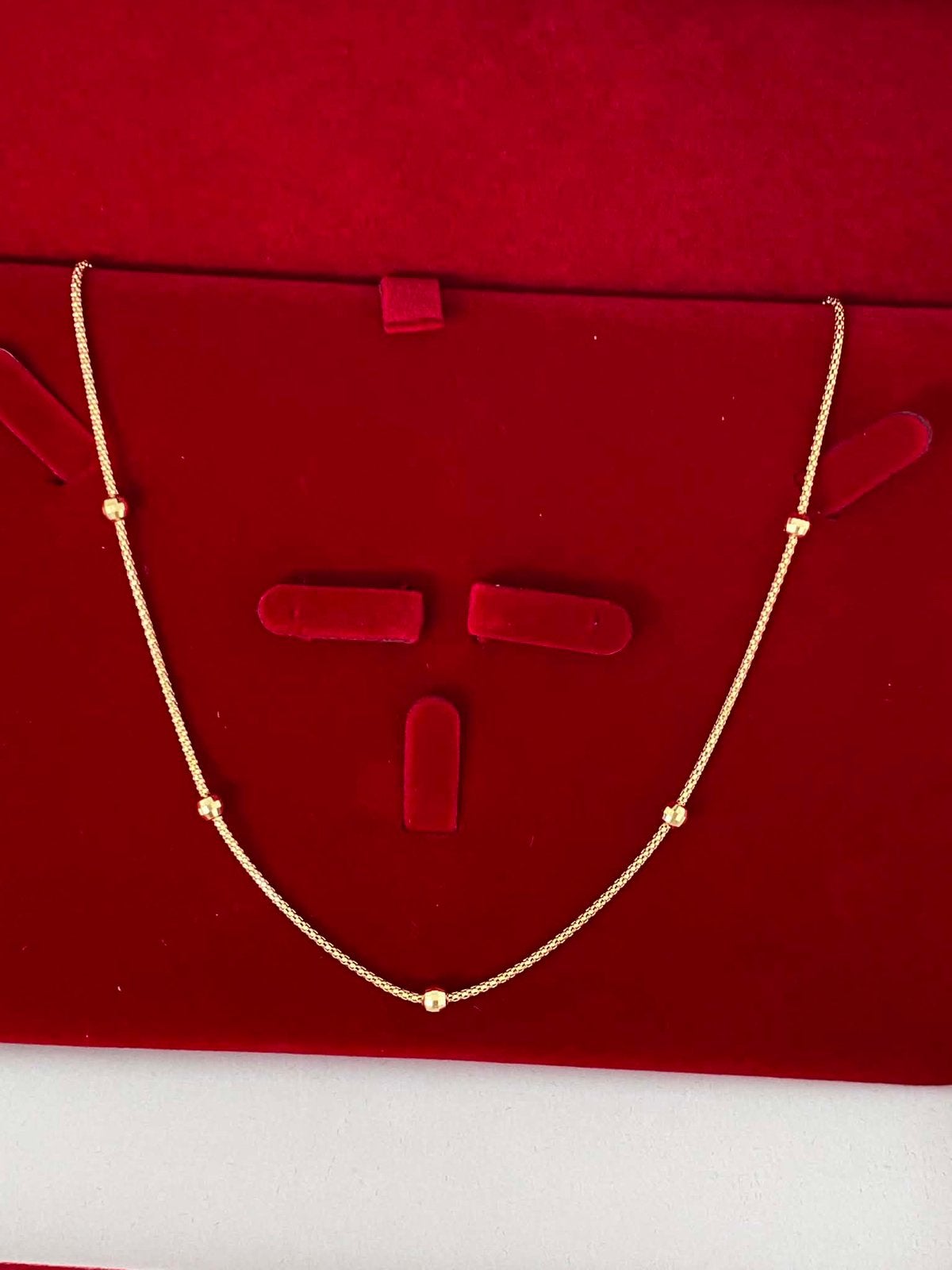 Mooie 14 karaat gouden ketting 585 goud, -, -, Nieuw, Ophalen of Verzenden