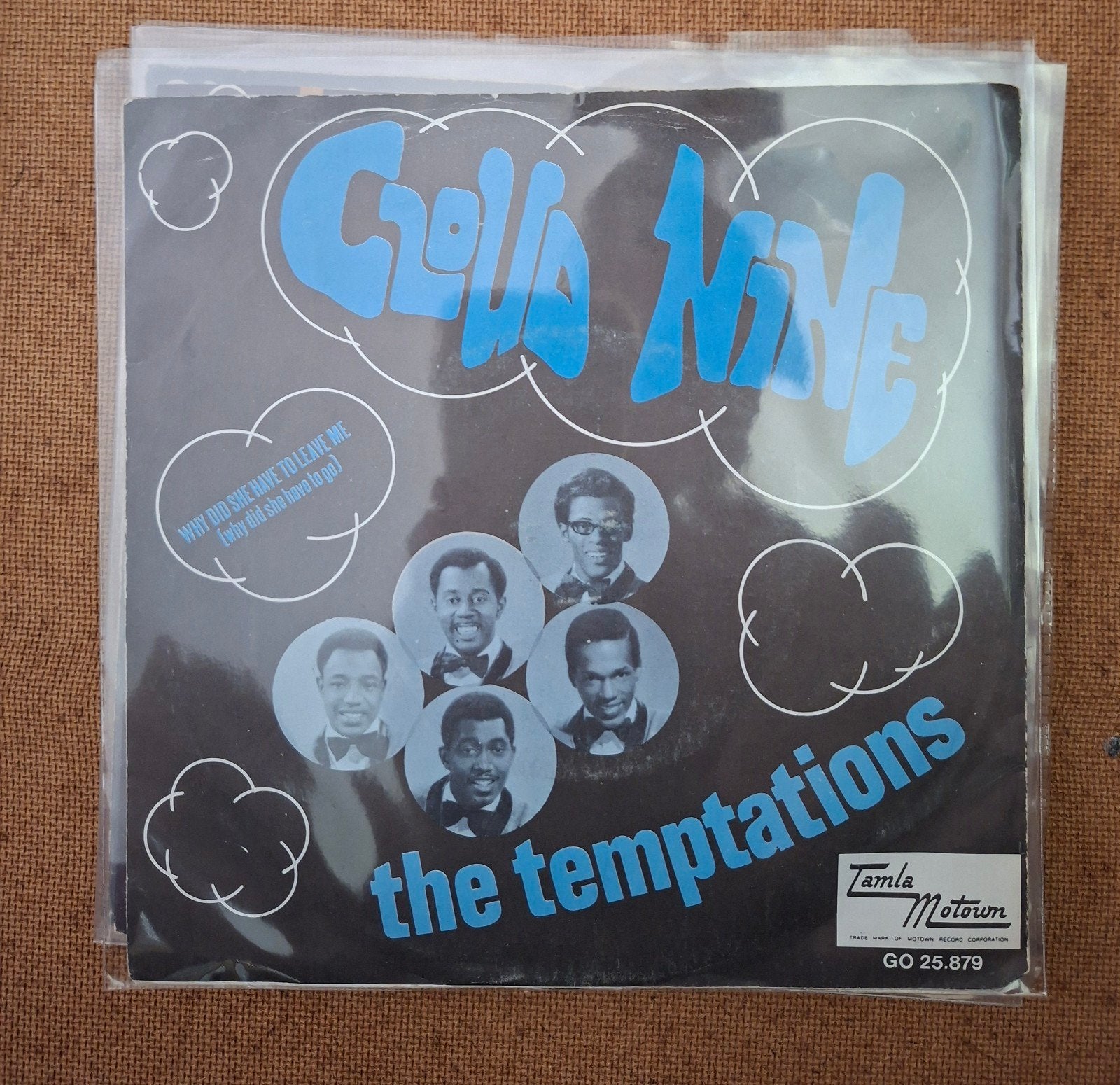 Temptations  - Cloud nine - Single is TOP, Ophalen of Verzenden, Gebruikt, 7 inch, R&B en Soul