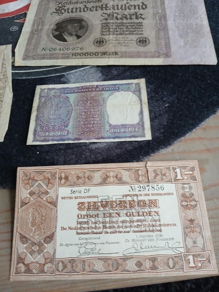 Oude Duitse bankbiljetten, Ophalen of Verzenden, Buitenland, Bankbiljetten