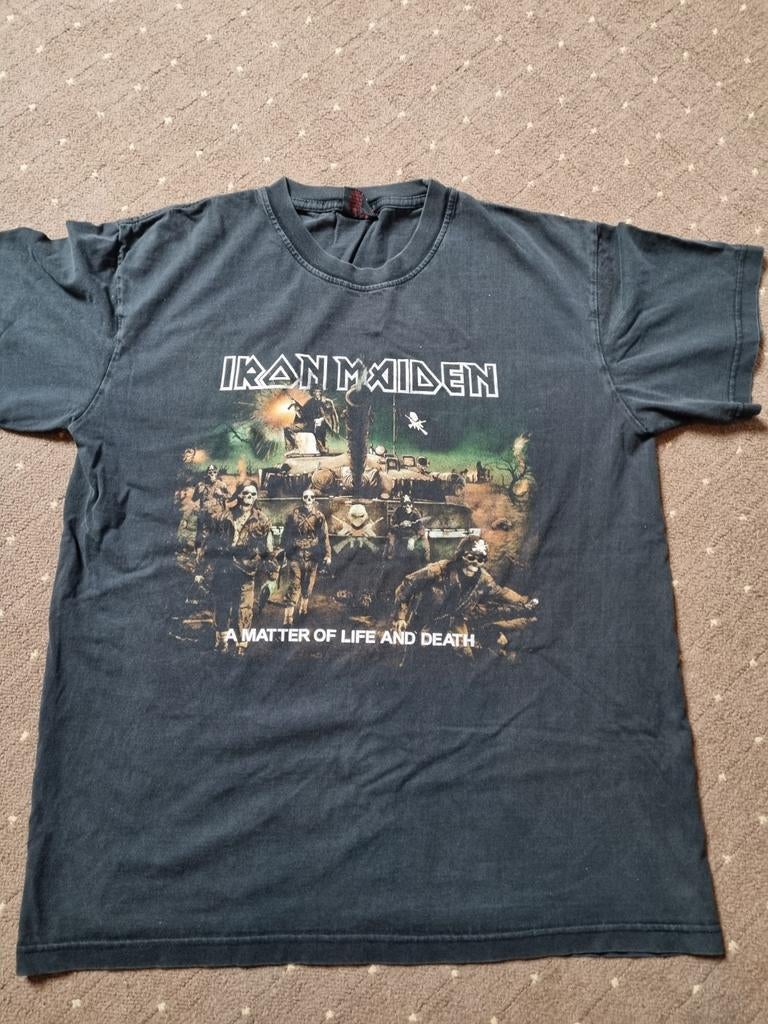 Iron Maiden Metal shirt XL, Kleding | Heren, T-shirts, Ophalen of Verzenden, Zo goed als nieuw, Maat 56/58 (XL), Zwart