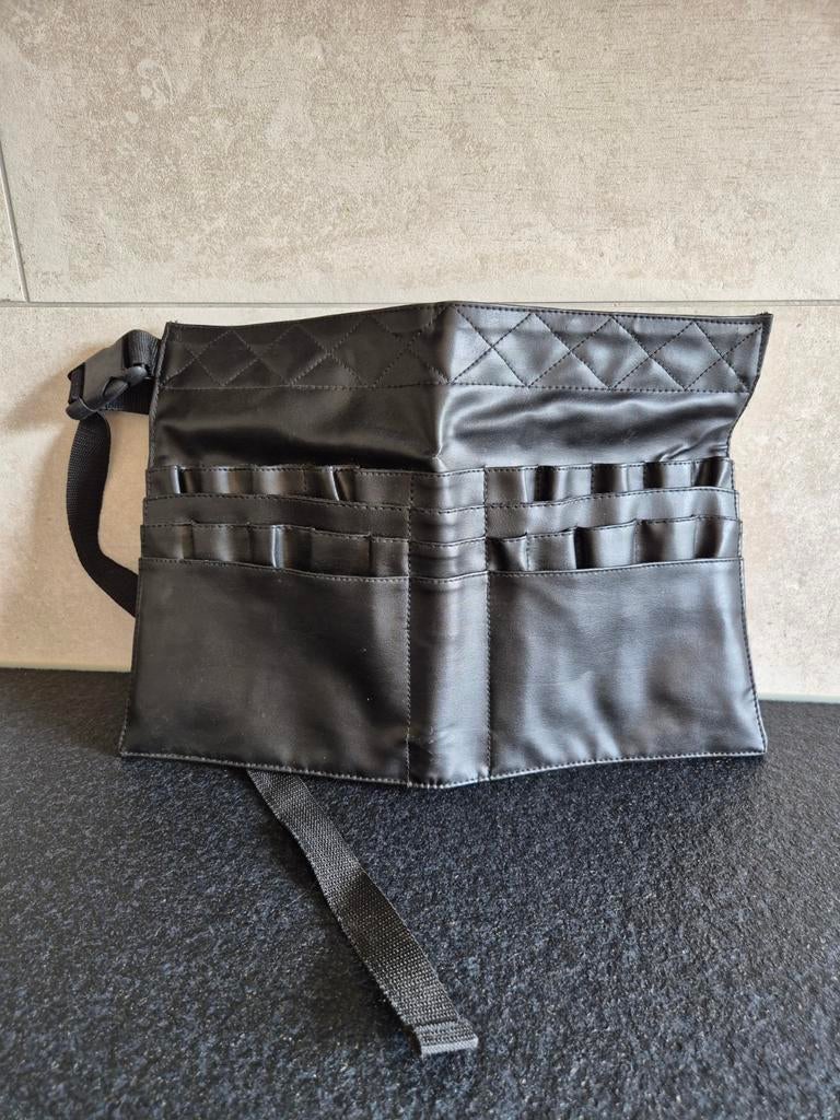 Make-up toolbelt/ heuptasje voor kwasten, Ophalen of Verzenden, Zo goed als nieuw, Zwart, Toebehoren