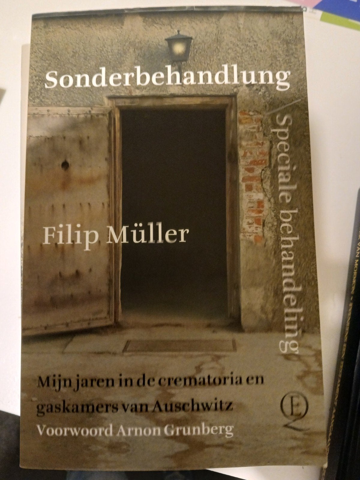 Sonderbehandlung-Filip Muller, Ophalen of Verzenden, Tweede Wereldoorlog, Gelezen, Overige onderwerpen