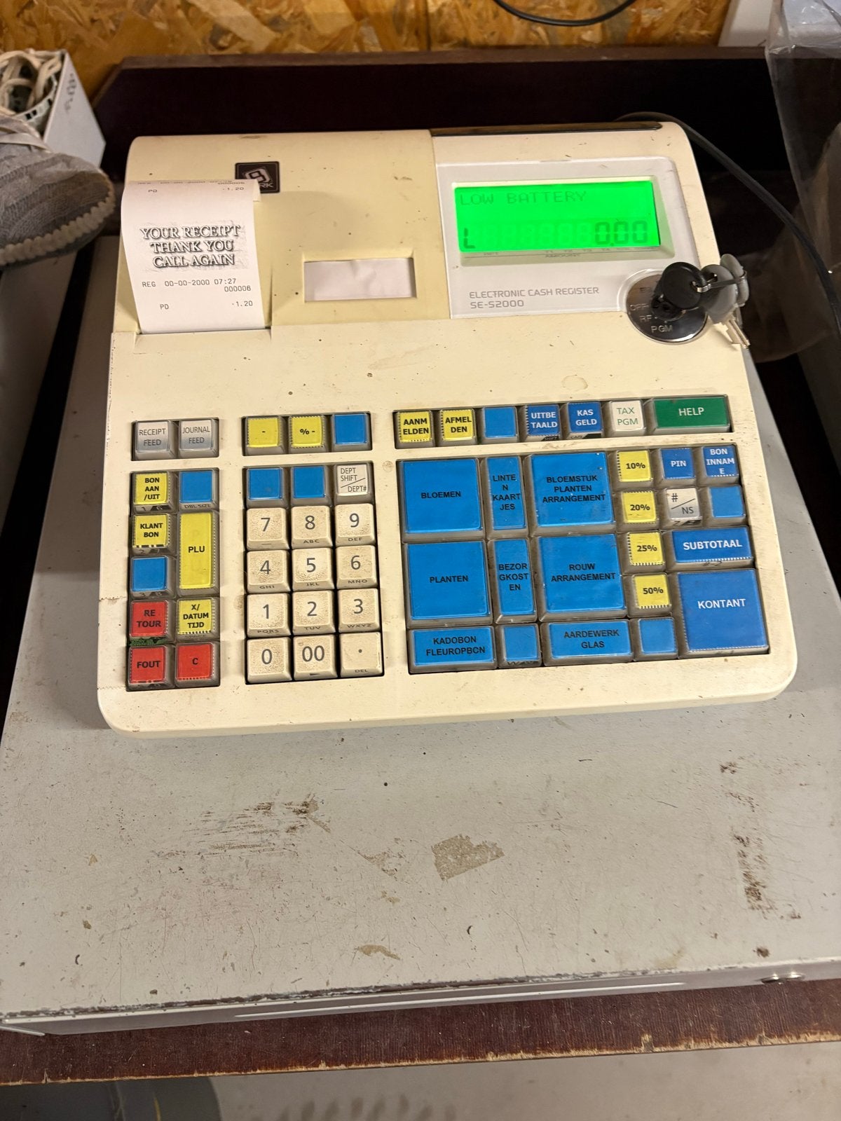 4 Casio kassa's met kassalades - alles in één koop, Ophalen of Verzenden