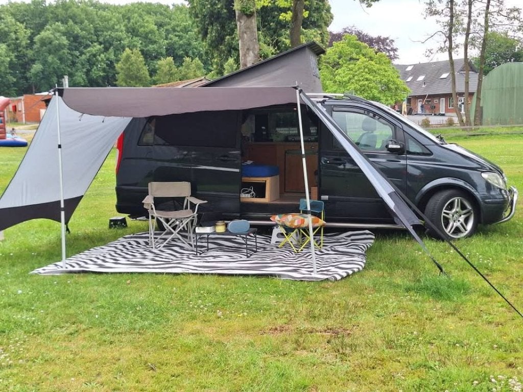 Mercedes-Benz v-klasse W639 CDI 2.2, verlengde v (1040891), Buscamper of Camperbus, Koelkast, Tot en met 2, Diesel