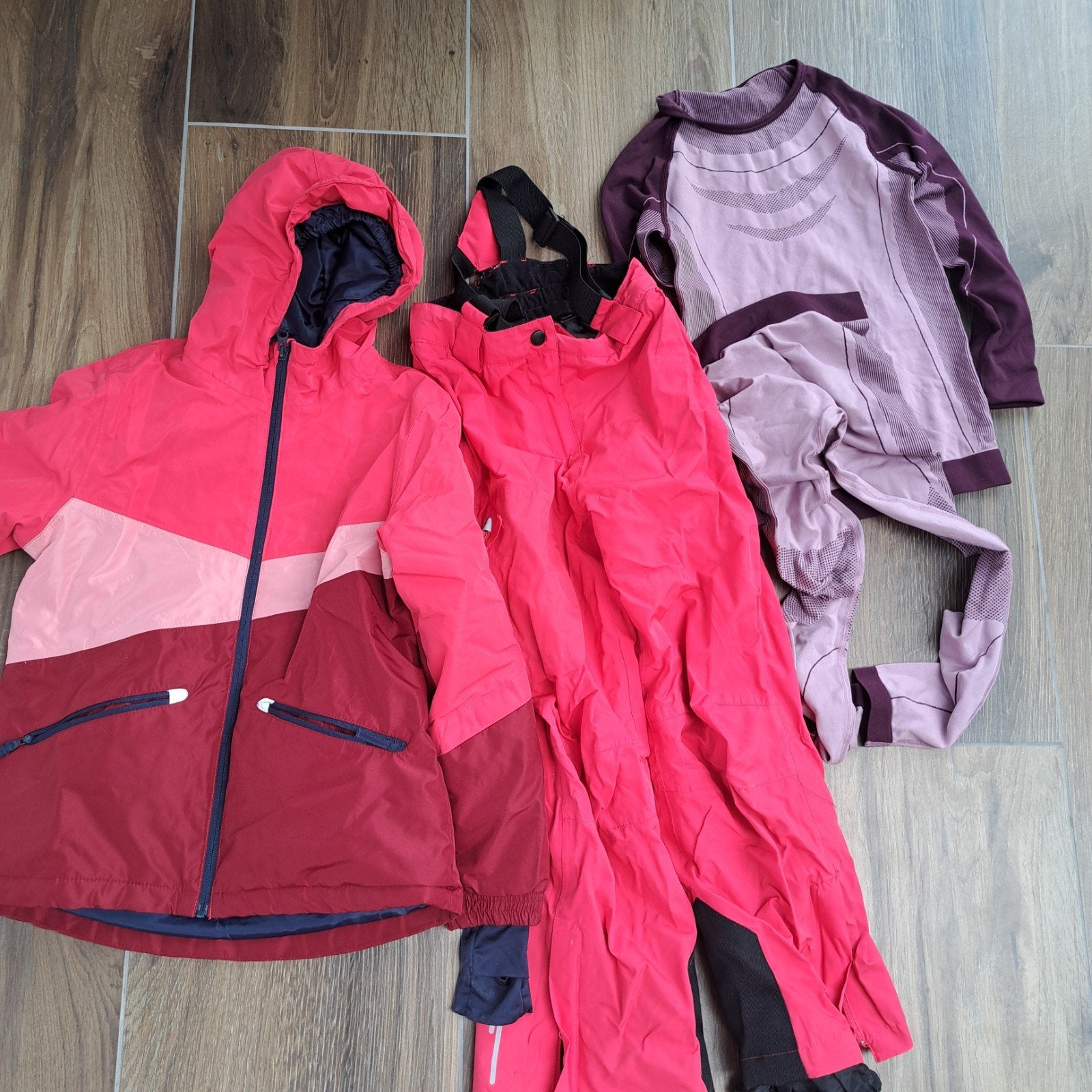 meisjes ski kleding 134/140, Ophalen of Verzenden, Zo goed als nieuw, Meisje