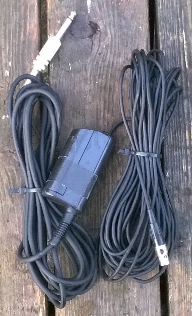 Microfoonsnoer mini XLR-jack, 5 + 10 meter, Gebruikt, Ophalen of Verzenden, Nb, Nb