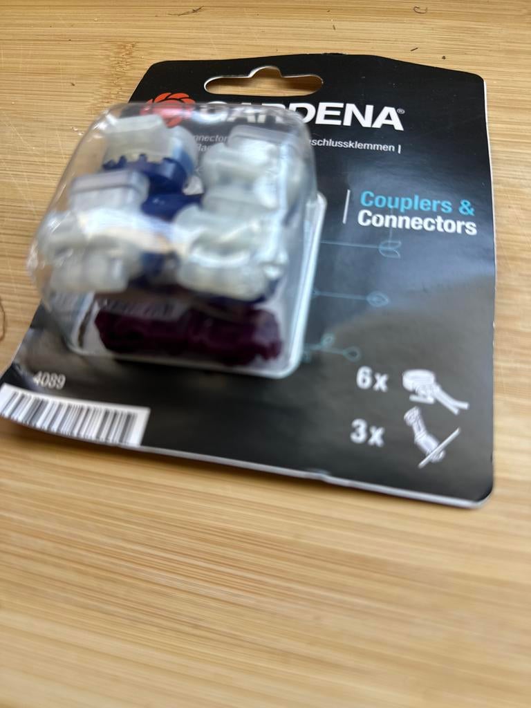 Gardena Koppelingen en Connectoren (5 draad, 3 station), Ophalen of Verzenden, Nieuw, Overige typen