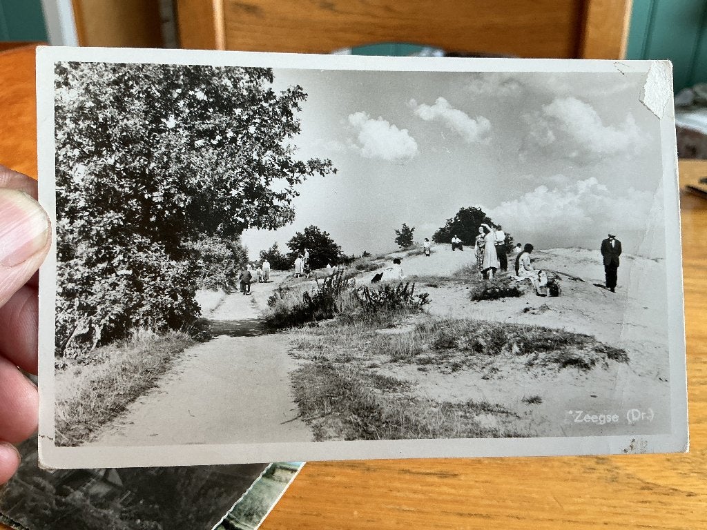Zeegse café berg en dal, Verzenden, 1960 tot 1980, Gelopen, Drenthe