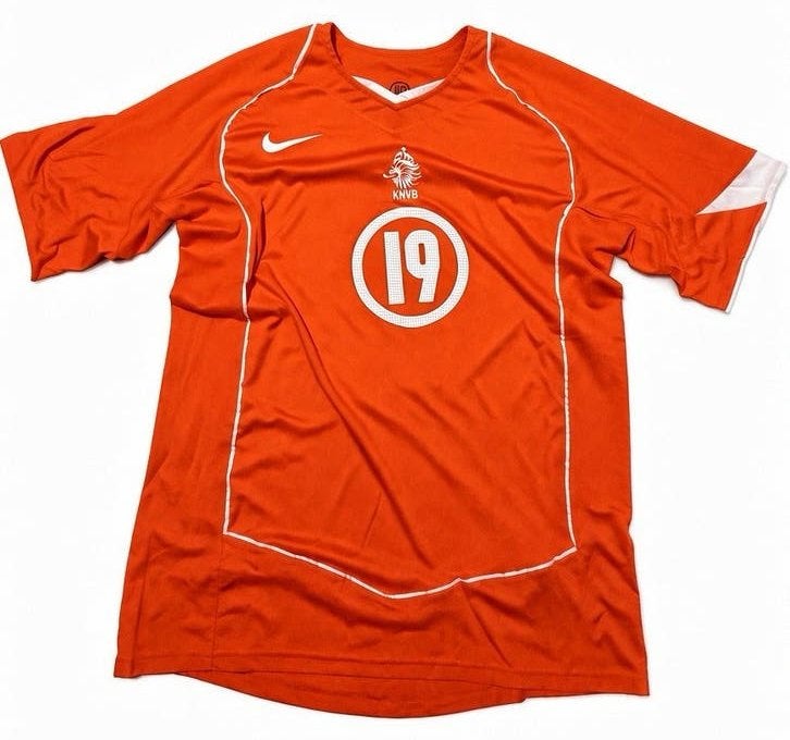 Nike EK 2004 Arjen Robben Thuisshirt Oranje, Oranje, Ophalen of Verzenden, Voetbal, Maat 56/58 (XL)
